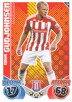 Eidur Gudjohnsen Stoke City 2010/11 Topps Match Attax #249